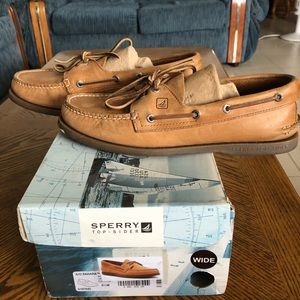 Sperry Sahara Leather Boat Shoes Shop 